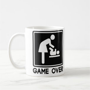 Game Over New Baby for Parent Mum Coffee Mug