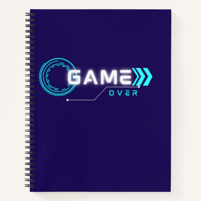 game over notebook (Front)