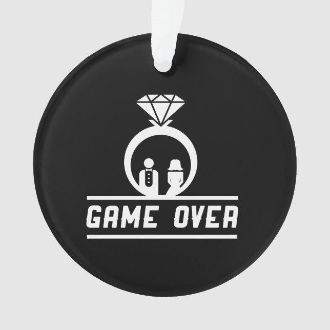 Game Over Ornament (Front)