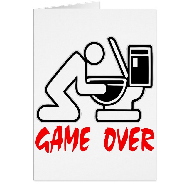Game Over Puking (Front)