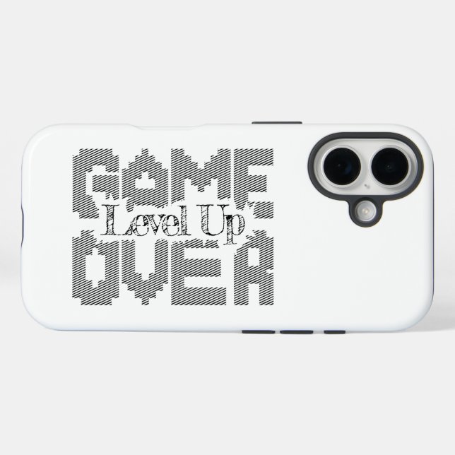 Game Over: Restore Old-School Fun, Level Up Today Case-Mate iPhone Case (Back (Horizontal))