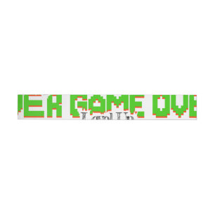 Game Over: Restore Old-School Fun, Level Up Today Wrap Around Label