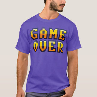 Game Over retrogaming vintage piels friends T-Shirt