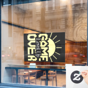 Game Over: Revive Old Games, Level Up Your Game Window Cling