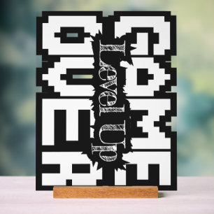 Game Over, Revive Vintage Classics and Level Up Acrylic Sign