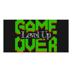 Game Over, Revive Vintage Games and Level Up Poster