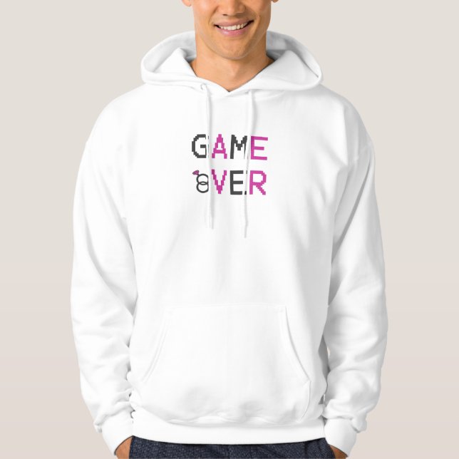 Game over ring wedding T-Shirt Hoodie (Front)
