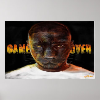 game over santan dave poster
