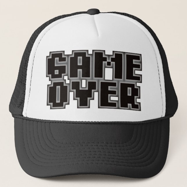 GAME_OVER TRUCKER HAT (Front)