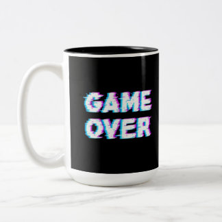 Game over Two-Tone coffee mug