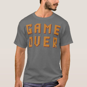 Game Over Vintage Retro Video Games Gaming gift ar T-Shirt