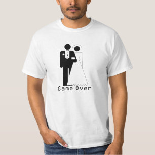 Game Over Wedding Shirt