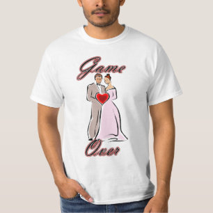 Game Over Wedding T-Shirt