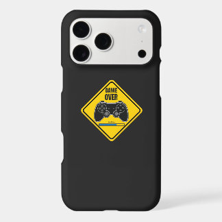 Game Over Yellow iPhone Case