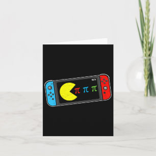 Game Pi Day Gamer Math Teacher Kids Boys Men Gamin Card