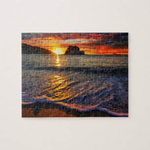 Game Puzzle Beach Sunset