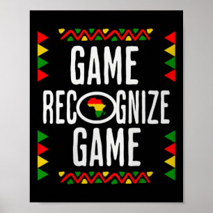 Game Recognise Game Africa Poster