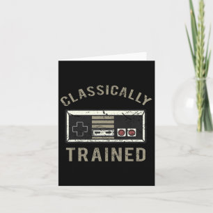 Game Retro Vintage Distressed 3 Card