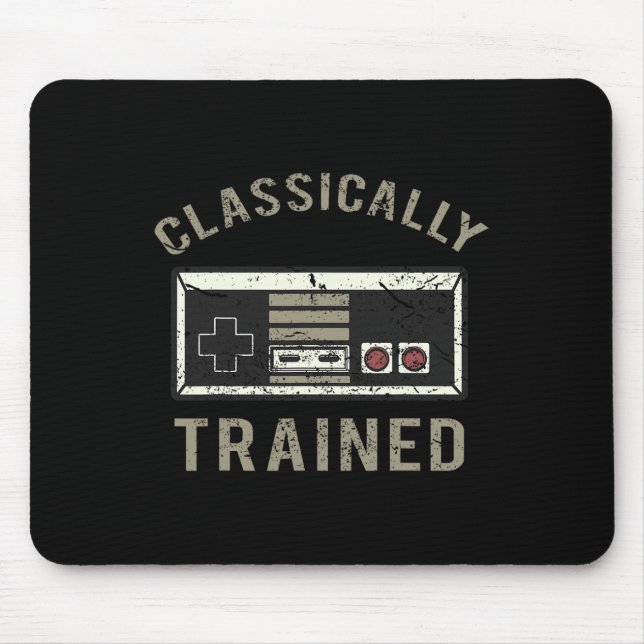 Game Retro Vintage Distressed 3  Mouse Mat (Front)