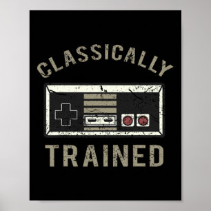 Game Retro Vintage Distressed 3 Poster