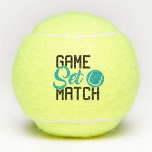 Game Set Match Tennis Balls