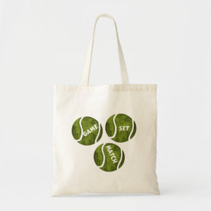 GAME SET MATCH TOTE BAG