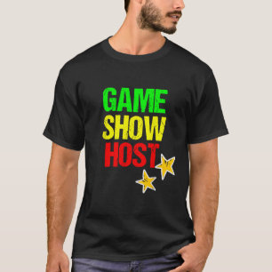 Game Show Host Board Game T-Shirt