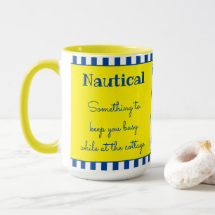 Game Style Nautical Themed Mug