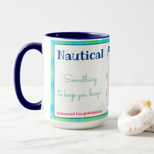 Game Style Retirement Congratulations Mug