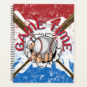 Game Time Baseball Calendar Planner