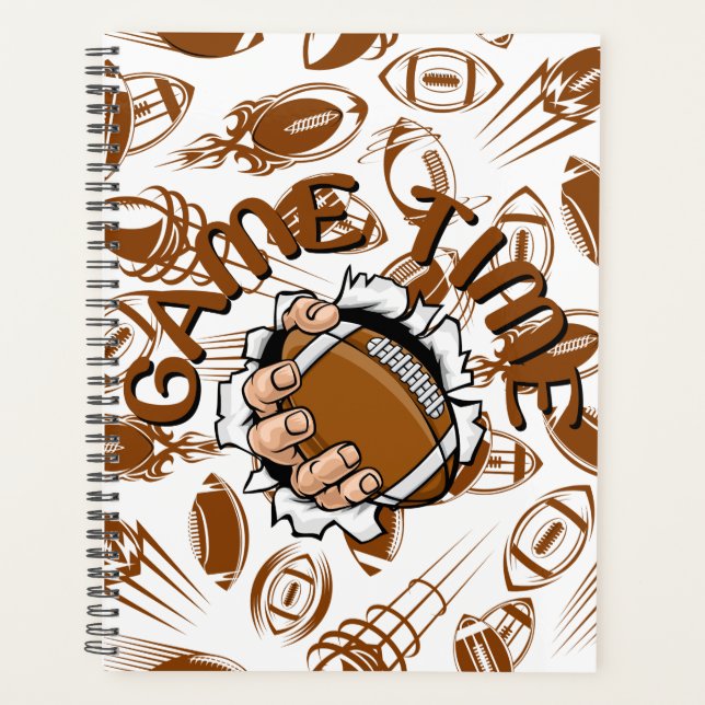 Game Time Football Calendar Planner (Front)