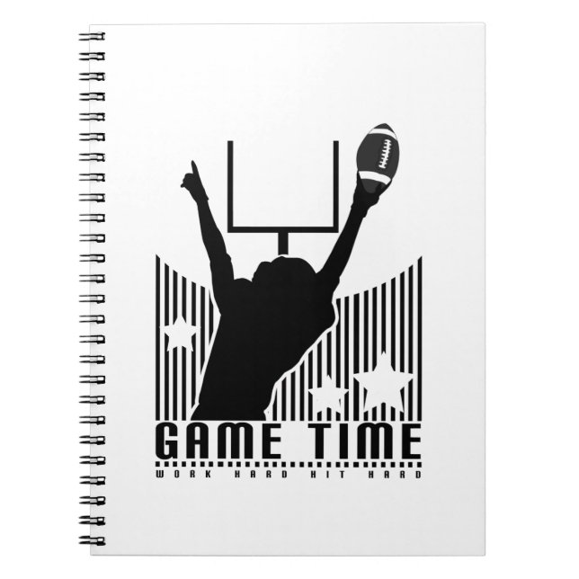 Game Time - Football Notebook (Front)