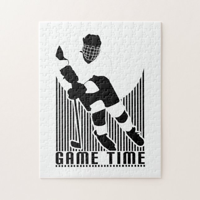 Game Time - Hockey Jigsaw Puzzle (Vertical)