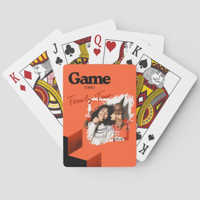 Game Time Poker Cards (Back)