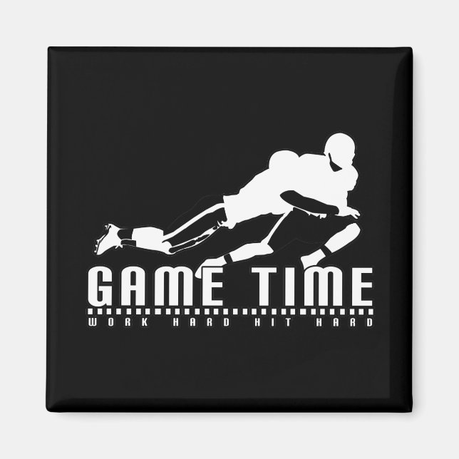 Game Time - Tackle Magnet (Front)