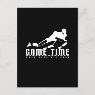 Game Time - Tackle Postcard