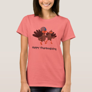 Game Time Thanksgiving Turkey Football T-Shirt