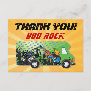 GAMe truck thank you Card