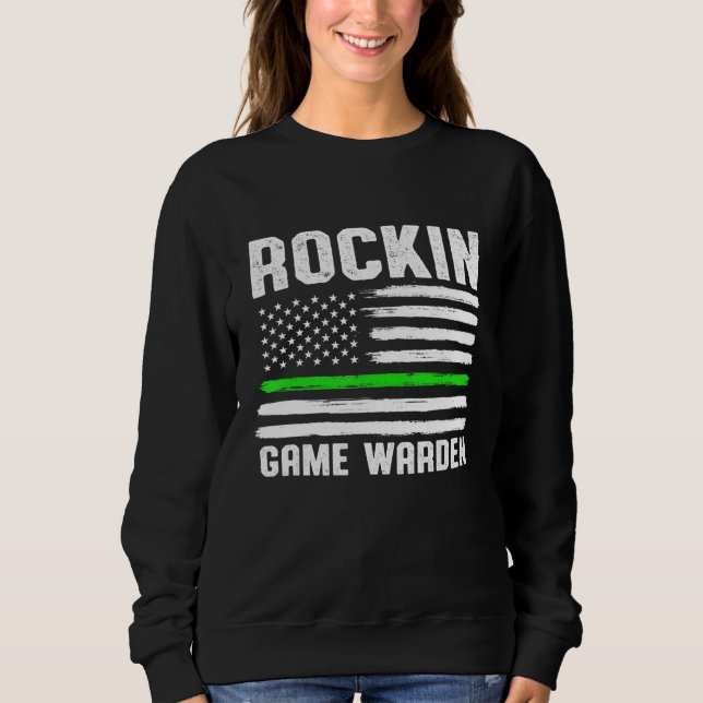 Game Warden Conservation Officer 11 Sweatshirt (Front)