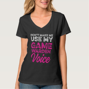 Game Warden Conservation Officer 11 T-Shirt
