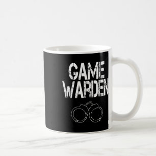 Game Warden Handcuffs Lazy Halloween Costume  Coffee Mug