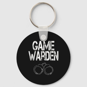 Game Warden Handcuffs Lazy Halloween Costume Key Ring