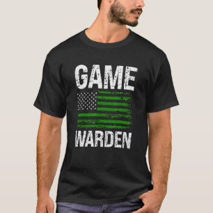 Game Warden Wildlife Officer Control Agent Manager T-Shirt