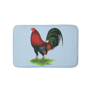 Gamecock: Dark Red Bath Mat