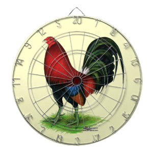 Gamecock: Dark Red Dartboard