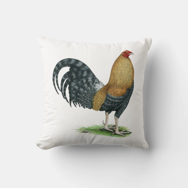 Gamecock:  Dom or Crele Cushion (Front)