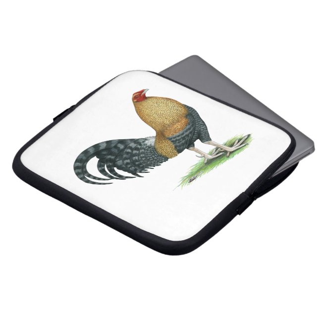 Gamecock:  Dom or Crele Laptop Sleeve (Front Top)