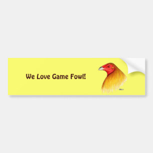 Gamecock Dubbed Bumper Sticker