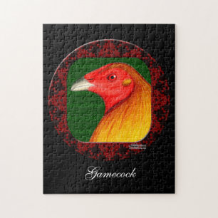 Gamecock Framed Jigsaw Puzzle