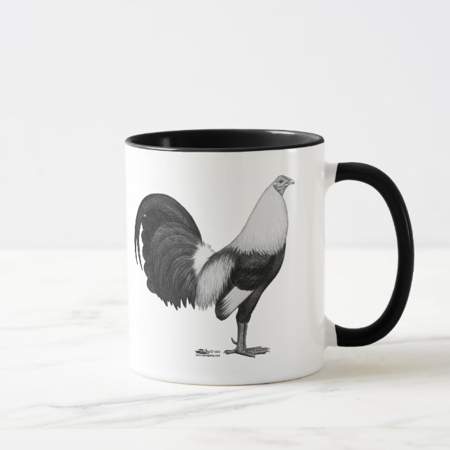 Gamecock Grey Duckwing Mug (Right)